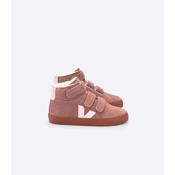 Veja ESPLAR MID FURED SUEDE Topanky Detske Ruzove | SK 759ILH